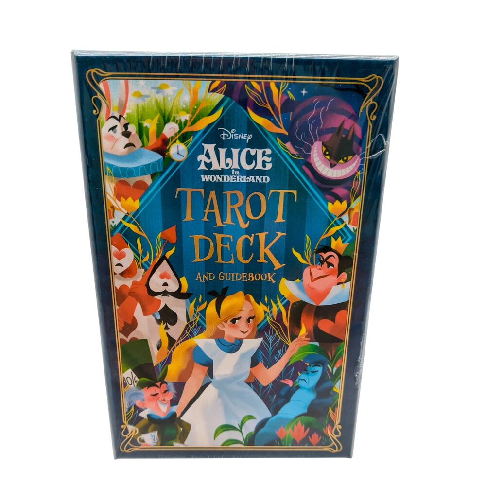 Disney Alice in Wonderland Tarot Deck and Guidebook – Brand New Sealed Cards